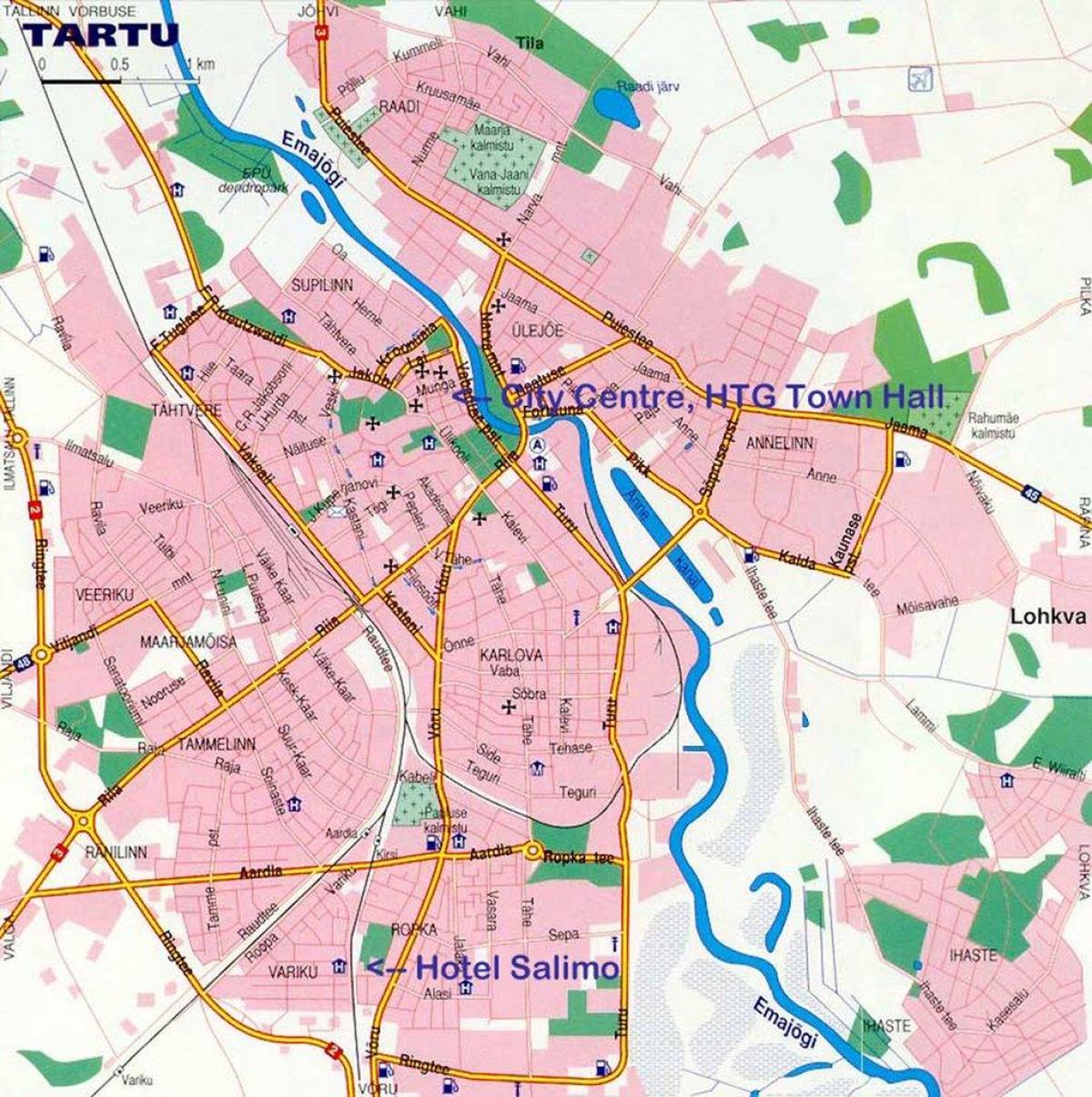 harta e tartu Estonia